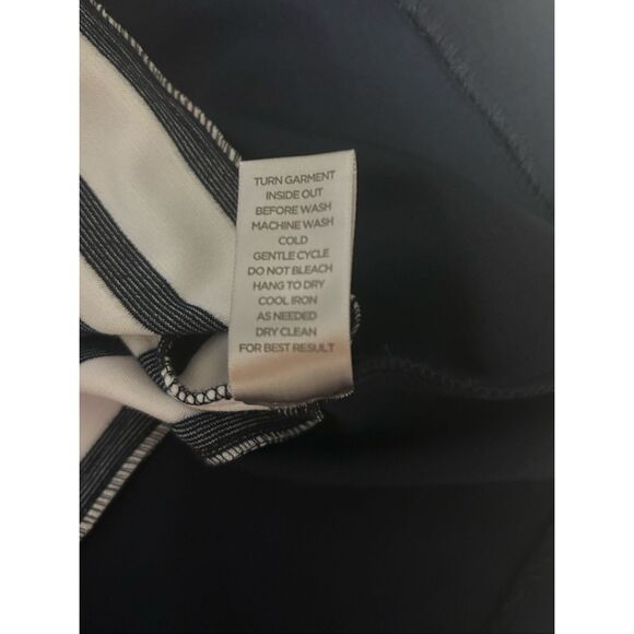 Avenue Navy & White Nautical Overlay Zip Up Cardigan Jacket Size18/20 - Picture 12 of 12